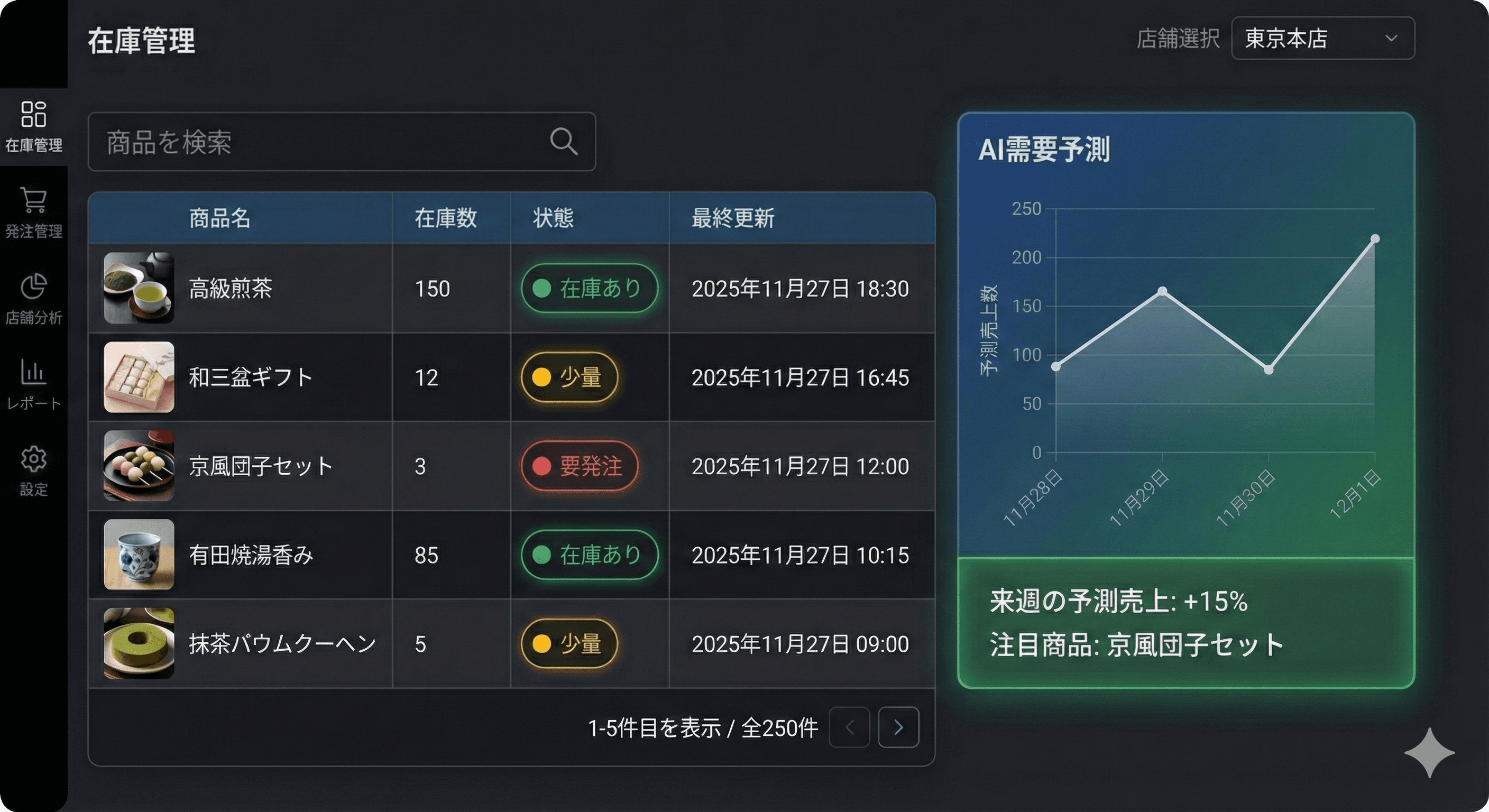 小売業E社 在庫管理システム